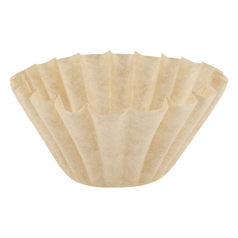 50pcs set Unbleached Disposable Coffee Filters 1-2 Cup Size Paper Coffee Filters For Home Use