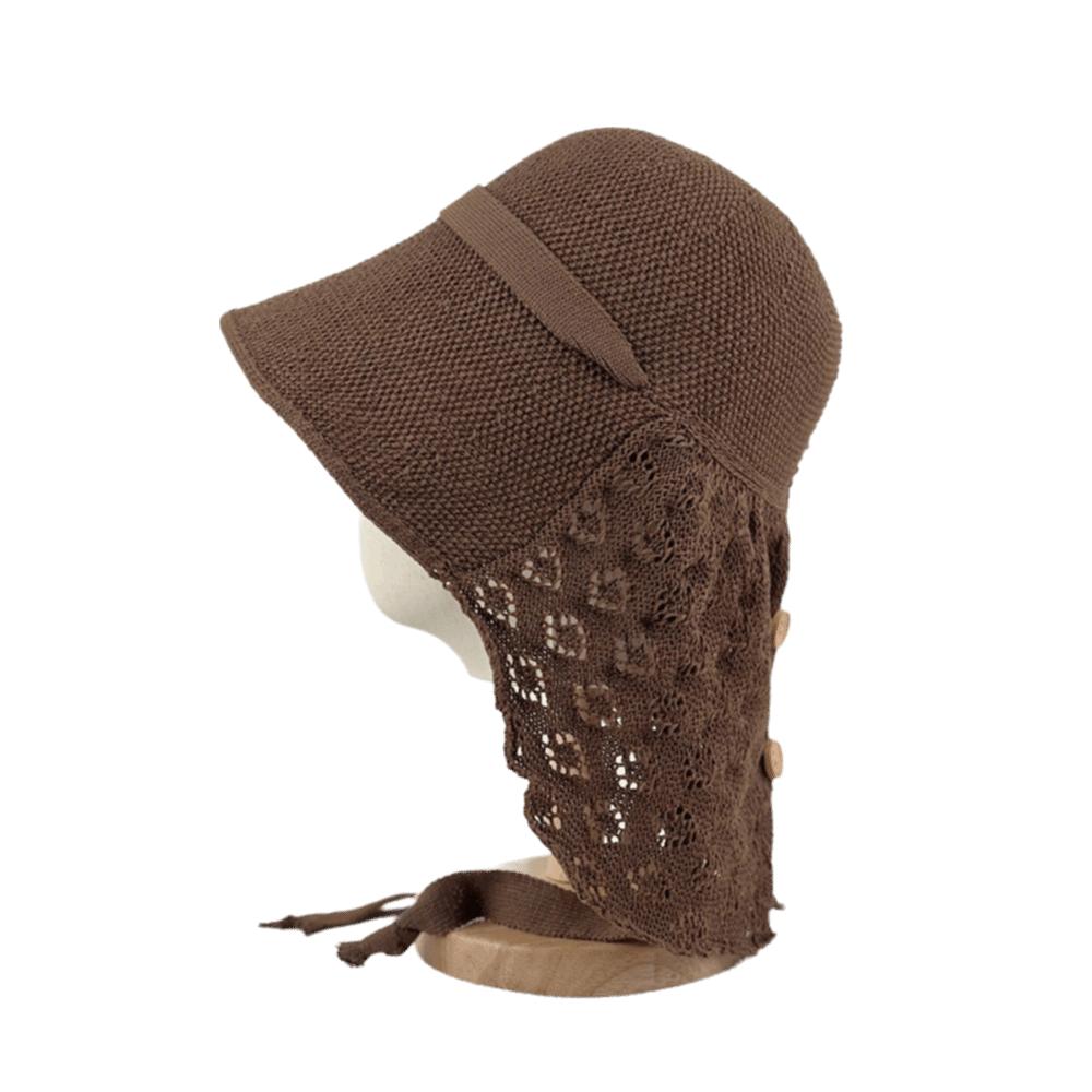 Breathable Weaving Fisherman Hat Foldable Beach Hat Korean Bucket Hat Women