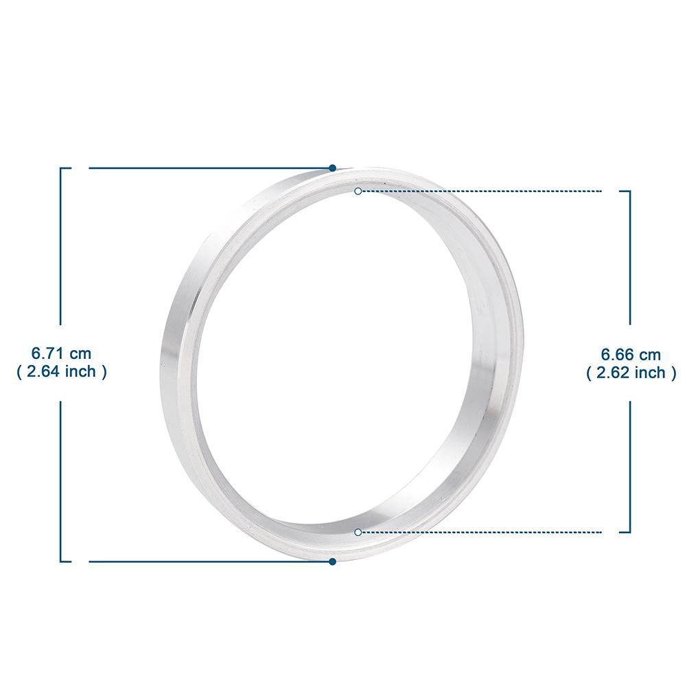4 шт., центральное кольцо для распорки колес автомобиля, внешний диаметр 67,1 мм, внутренний диаметр 54,1 мм, подходит для центрального отверстия вашего автомобиля, множество размеров на выбор