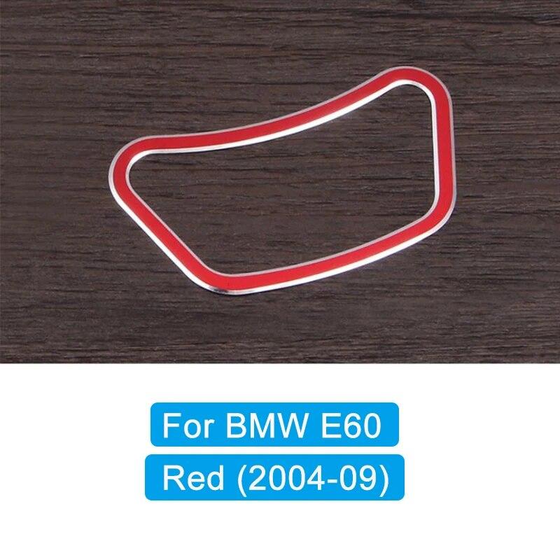 Консоль управления автомобилем, мультимедийная панель, кнопка меню, декоративная рамка, внутренние наклейки для BMW 5 серии E60, автомобильные аксессуары