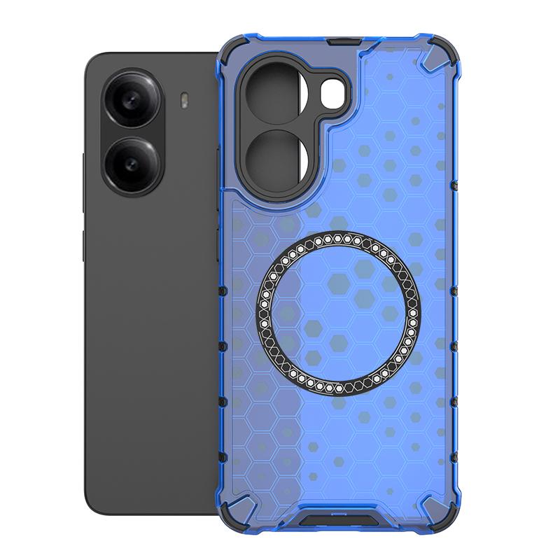 Для Xiaomi Redmi Turbo 4 5G Магнитное кольцо задняя крышка телефона чехол Magsafe кольцо беспроводная зарядка объектив защита ударопрочный купе чехлы