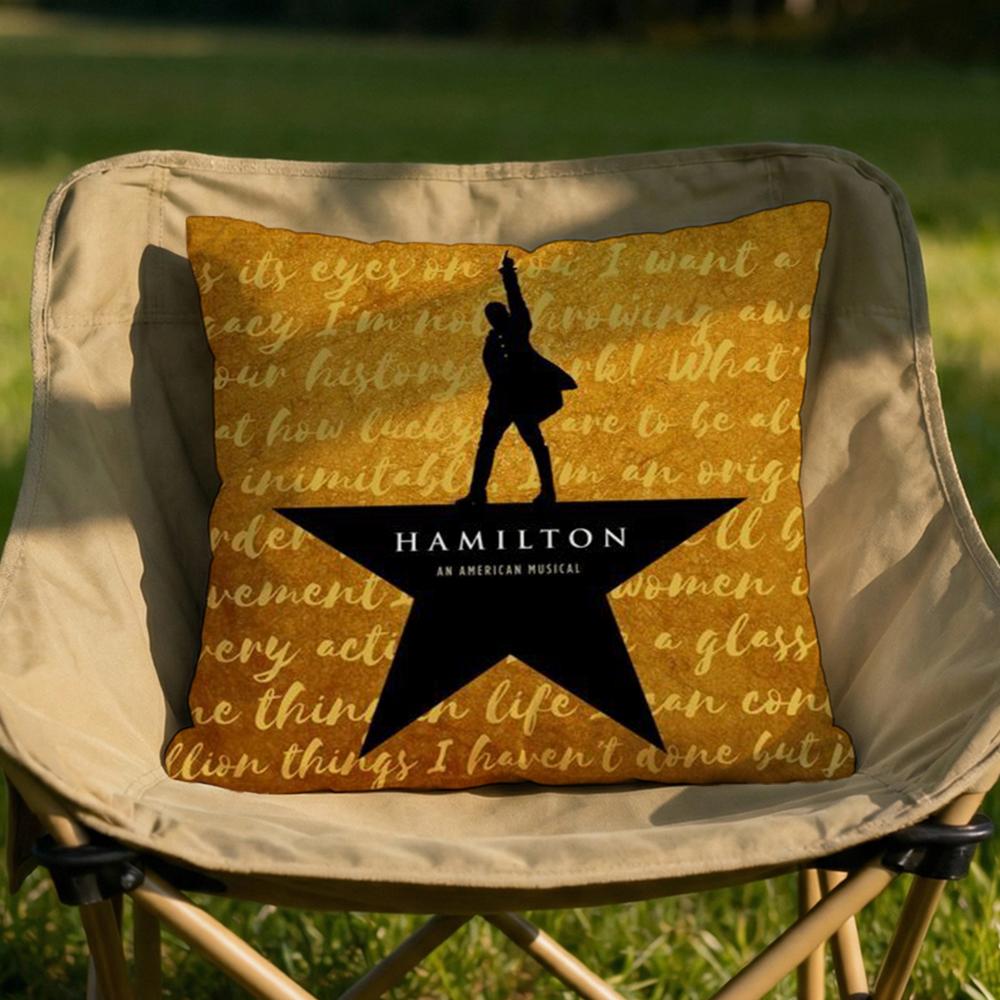 HamiltonES Musical Play Cushion Cover Soft Reversible Durable Pillow Cover MultiScene Use for Home Car Daily Comfort