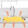 Silicone Sink Splash Guard With Suction Cup Countertop Heighten Baffle  Restaurant