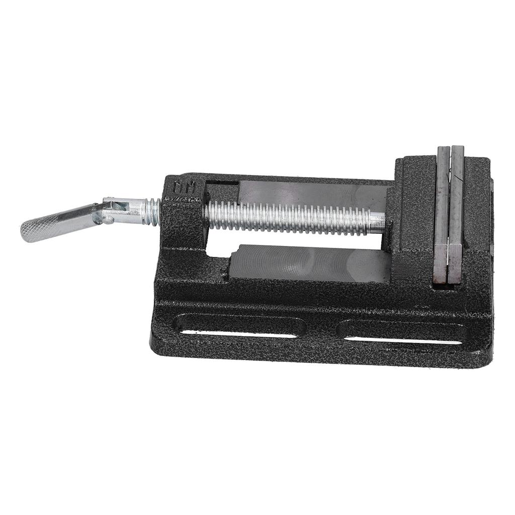 Flat Drill Press Vise American Style Accurate Mini Bench Vise for Home Mechanical Maintenance