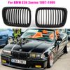 ЧЕРНАЯ решетка E36 ABS Передняя Замена Капот Ноздри Решетка Для BMW E36 97 98 99 для BMW 318i 323i 325i 320i 328i