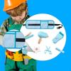 Детский набор инструментов, игровой набор для укладки волос, STEM, развитие мелкой моторики, салонные игрушки на день рождения