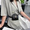 Urban Fashion Waistpack Women's Crocodile Pattern Belt New Mini Chain Decorative Belt Bag Trendy Cool Crossbody Bag