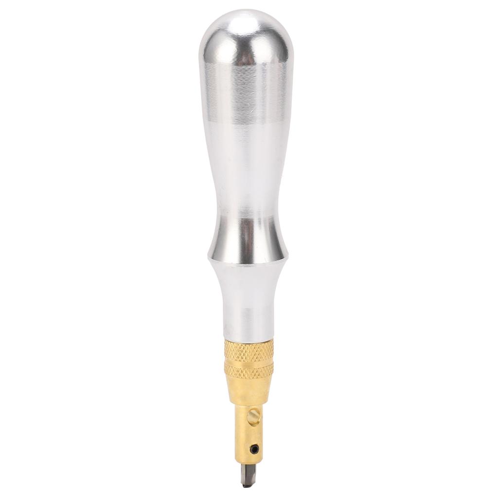 Инструмент для обработки кромок кожи, алюминиевая ручка, канавочный резак для шитья изделий из кожи