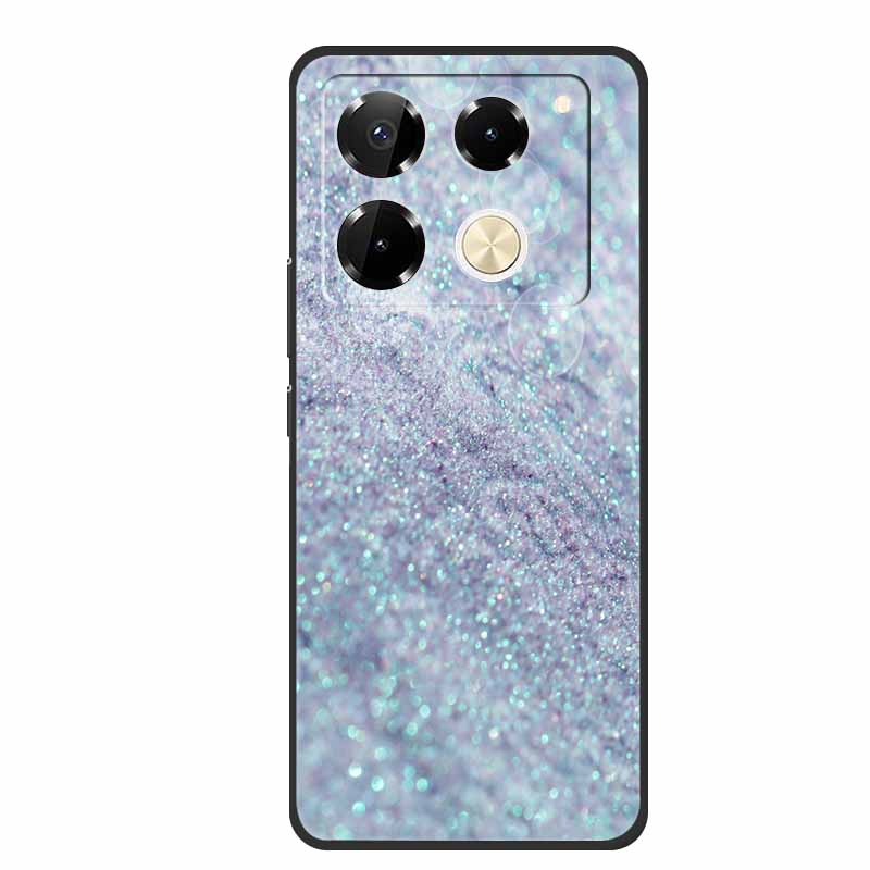 Чехол для Infinix Note 40 Pro 5G, мягкий силиконовый чехол из ТПУ, чехлы для телефона для Infinix Note 40 40pro 4G, Цветочки, Милый Coque Fundas