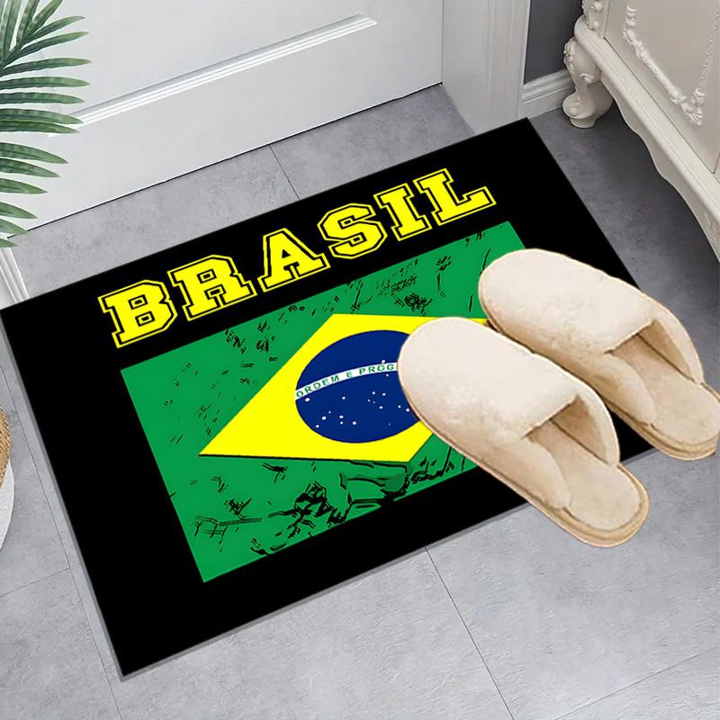 Brazil Rug Area rug for Livingroom, Bedroom, Palyroom, Chair Rug, Office Rug, Floor mat, Large Size Fan Christmas Birthday gift
