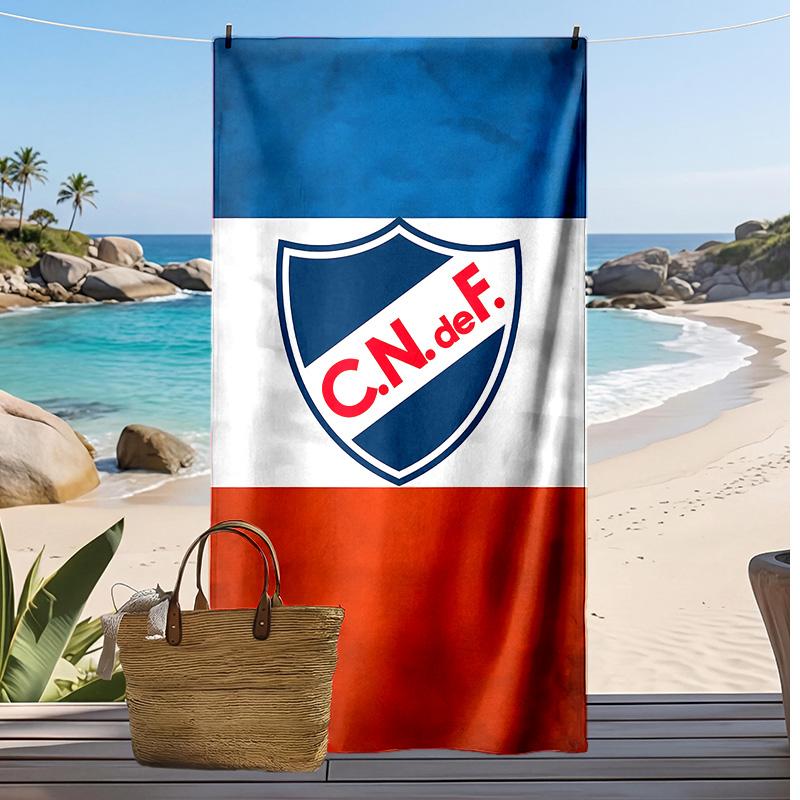 Пляжное полотенце с принтом Club America, быстросохнущее, мягкое, портативное, большое, прямоугольное, пляжное одеяло для путешествий, бассейна