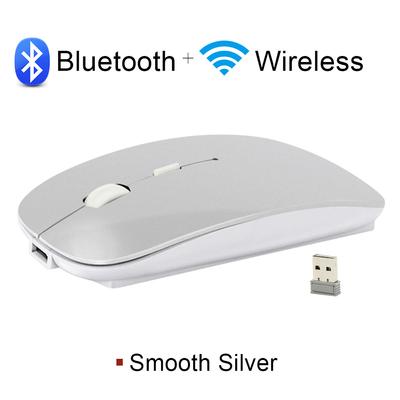 Перезаряжаемая беспроводная мышь Bluetooth мышь компьютерная эргономичная мини USB Mause 2.4ghz бесшумная оптическая мышь Macbook для ноутбука ПК
