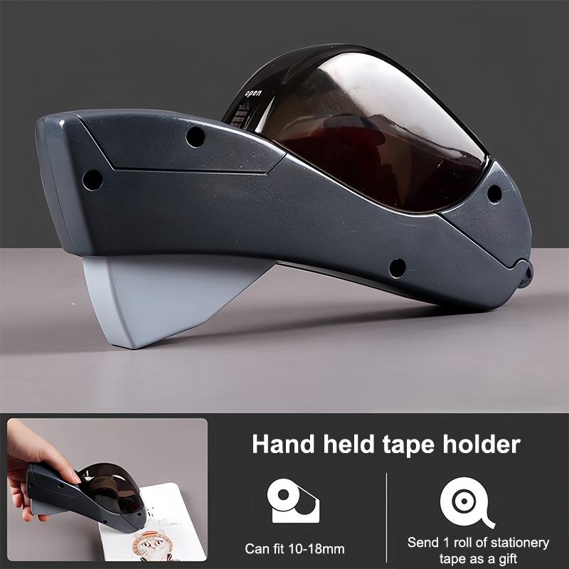 1/6 шт. Портативный автоматический диспенсер для клейкой ленты, одинарный ручной дизайн, резак для клейкой ленты, все включено, одно нажатие, резак для клейкой ленты, офисные принадлежности