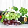 Искусственный виноград, реалистичное широкое применение, мягкая имитация растения, искусственные фрукты, опора для домашнего декора