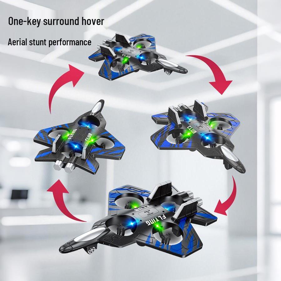 Specialty Light Fighter Remote Control Foam Airplane - Durable, Fixed Altitude, Hovering Toy for Kids