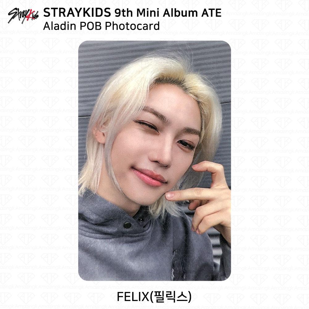 Stray Kids 9-й мини-альбом ATE POB Photocard AppleMusic Aladin Withmuu SKZ KPOP