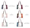 Сумка Tote Large A4 Tricolor Tote Liberte Series [Cleria] женская, вместительная, совместимая, разделители, сумка для мам, [CL-22720] (Солей)