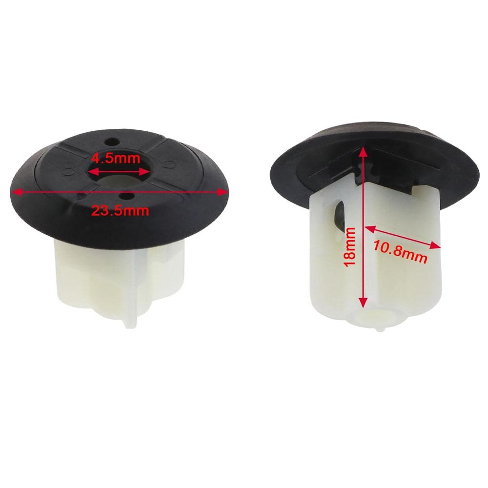 10PCS Front Rear Left Right Door Inner Trim Mounting Clips 07147265039 For BMW