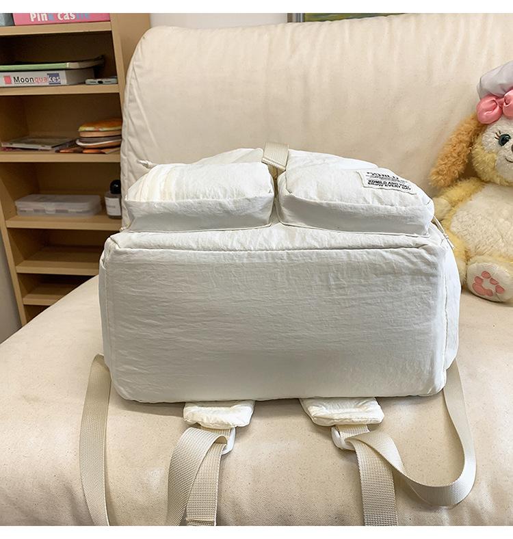 Student Small Schoolbag Women's Class Commuter Backpack Lightweight Outdoor Travel Backpack