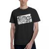 EMG Pickups Потертый Логотип Электрогитары 100% Хлопок Повседневная Дышащая Удобная Футболка Мужская Одежда Бренды Футболка Мужская