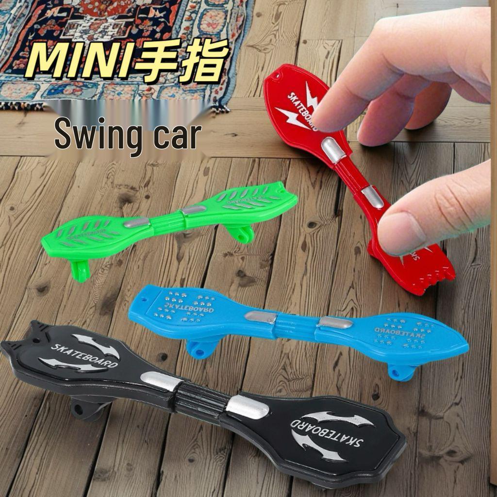 Mini Finger Swing Car - Educational Decompression Toy, Creative Twist Desktop Toy