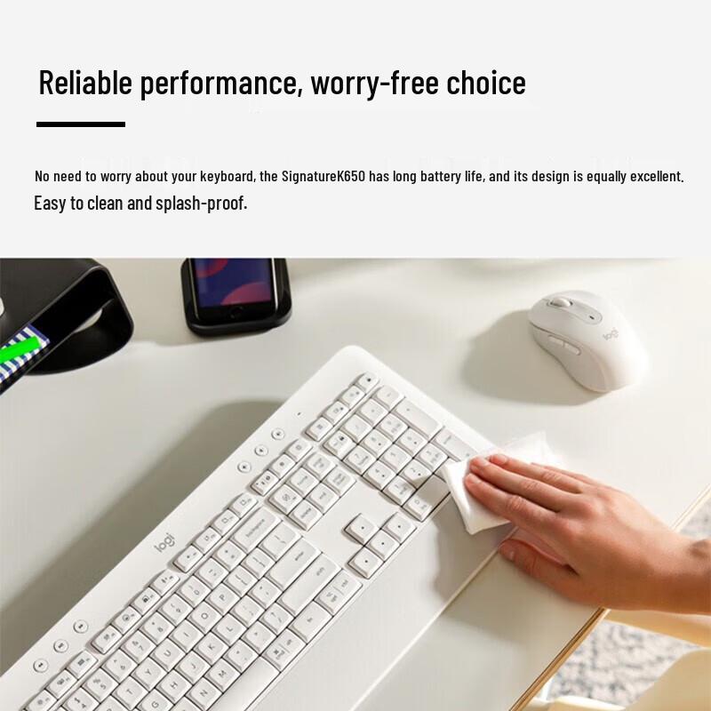 Logitech Беспроводная Bluetooth-клавиатура K650