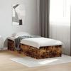 VidaXL Bed Frames Without Mattress Smoked Oak 75x190cm Engineered Wood 841990