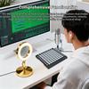 MIDI-пэд контроллер, 64 RGB-подсвечиваемых чувствительных к силе нажатия пэда, 24 кнопки, USB MIDI вход/выход, портативный MIDI-пэд для вечеринок, сценических выступлений