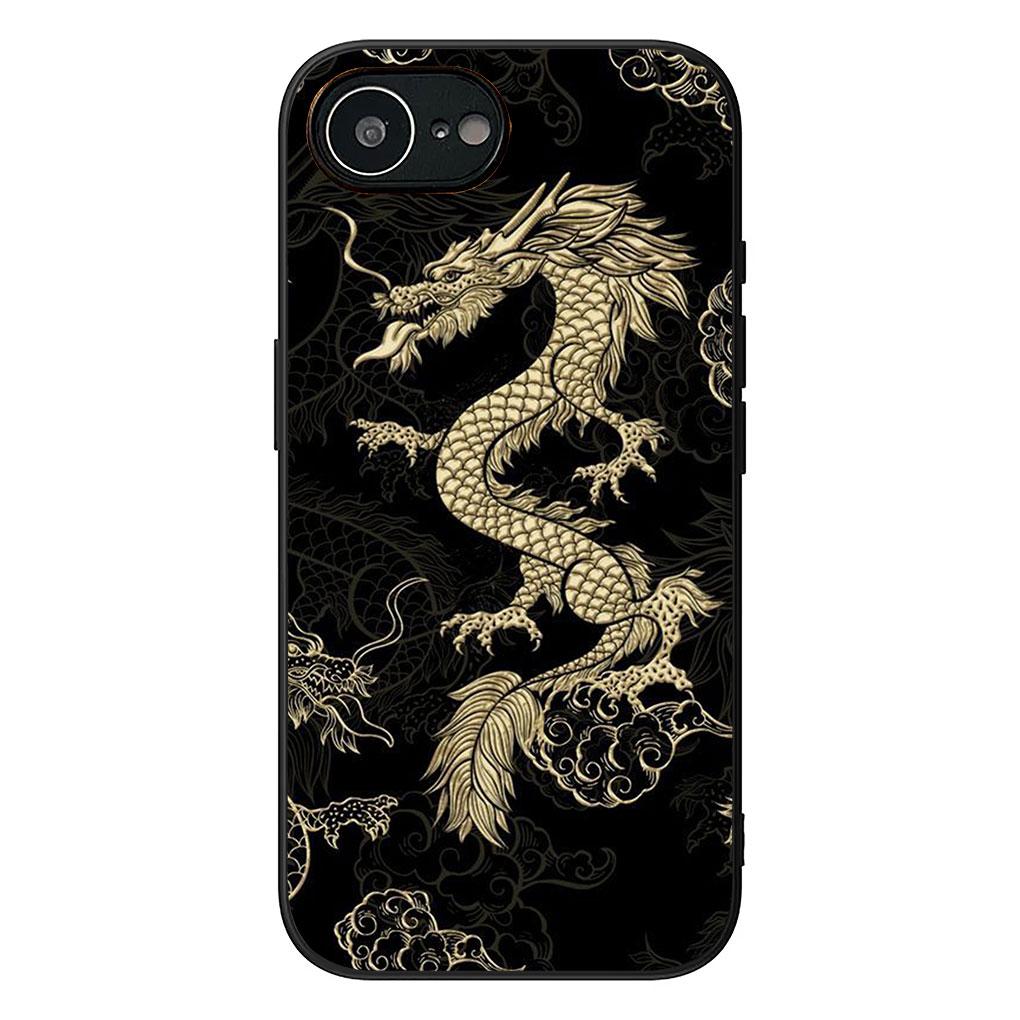 Cover for Samsung Galaxy S22 S21 S20 FE Ultra Plus A35 A36 A55 A37 A33 A34 A57 Coque Phone Case Fashion Ferocious Dragon Chinese