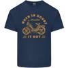 In Doubt Moped Biker Motorcycle Scooter Unisexs Light Cotton Tshirt
