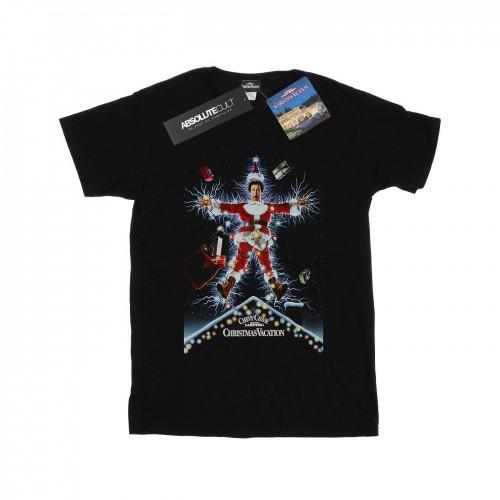 National LampoonÂ´s Christmas Vacation Womens/Ladies Poster Cotton Boyfriend T-Shirt