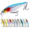 9g Slow Sinking Minnow Lure for Stream, Creek, and Sea Fishing