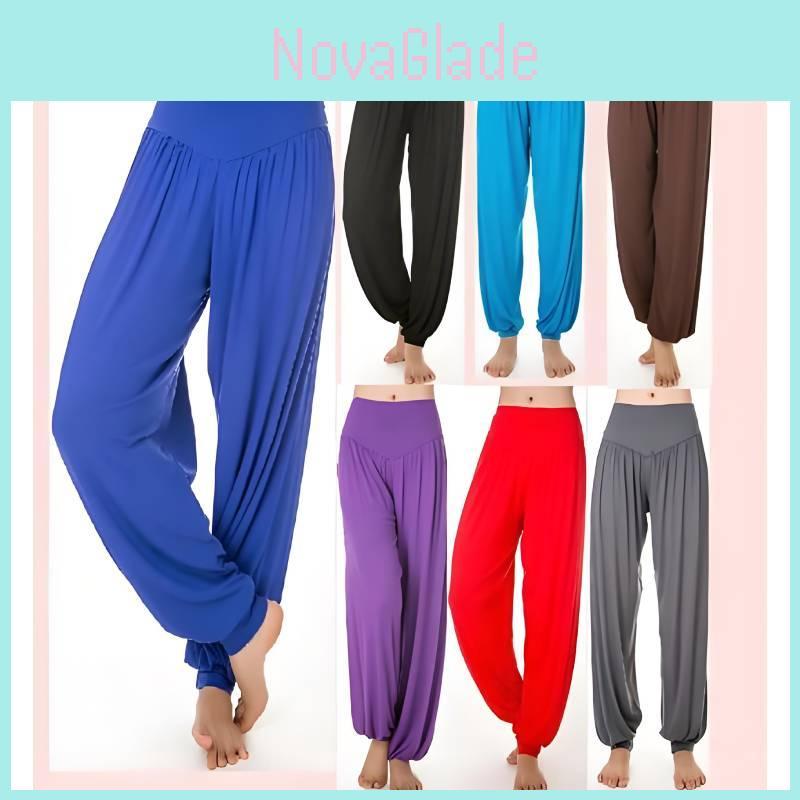 Comfortable And Stylish Women's Modal Yoga Pants For Dance And Fitness Activities In Various Colors And Sizes