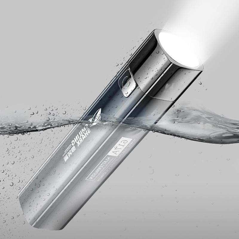 Портативные светодиодные фонарики, USB перезаряжаемый водонепроницаемый фонарик, мини-фонарик, освещение для рыбалки, пешего туризма, рабочий свет