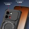KEYSION Полый чехол с теплоотводом для Infinix Note Edge 5G Силикон+ПК Магнитное охлаждение Ударопрочный чехол для телефона для Note Edge