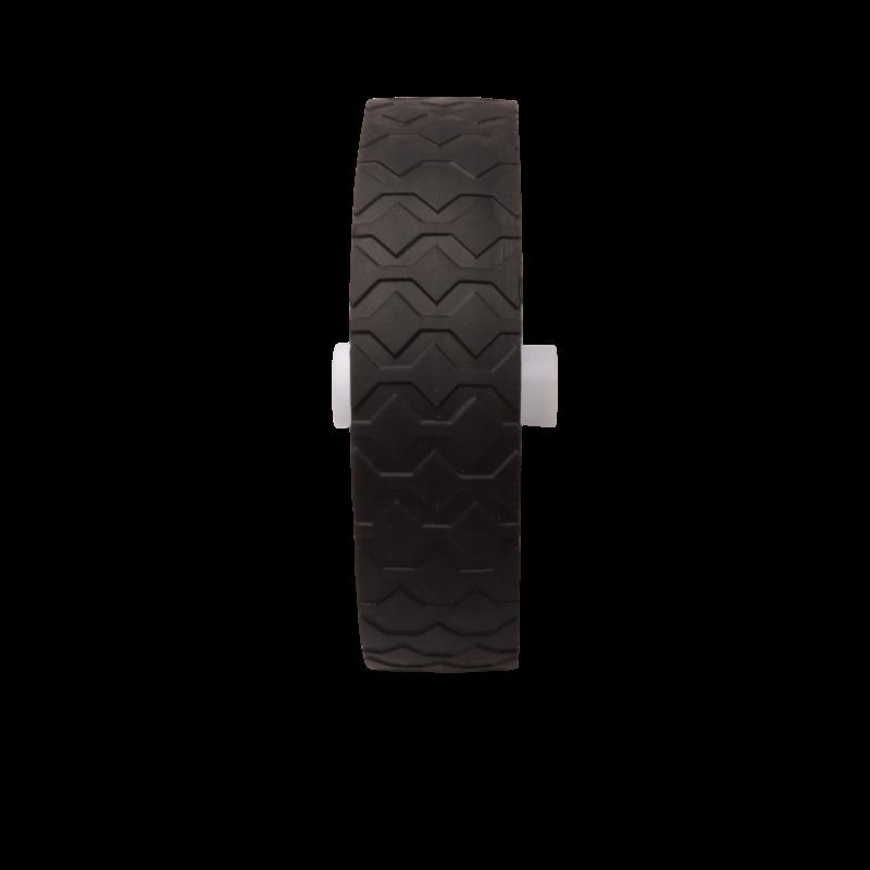 Camper Folding Car Wheels & Casters (5", 6", 8") - PVC Camping Car Accessories for Campsite