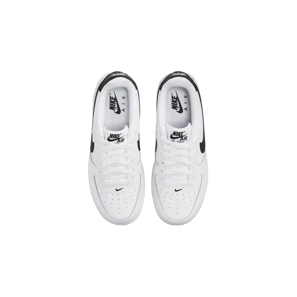 Nike Air Force 1 GS White Black Kids Sneakers FV5948-101