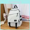 Minimalist Nylon Casual Laptop Backpack For Men And Women With Waterproof Design For Travel And School