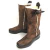 Stephane Kelian Leather Long Mouton Boots [Women 5/23.0-23.5/Brown](USED)