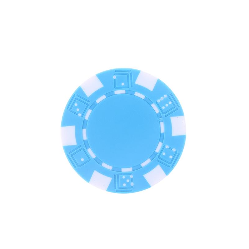 10 шт. Пластиковые фишки для покера из АБС-пластика, Казино Техасский Холдем Покер, Металлические монеты, 11,5 г, Фишки, Набор фишек для покерной игры, Аксессуары