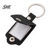 Keychain Pendant, Flip-Up Photo Frame Student Schoolbag Charm, Car Key Metal Buckle Scratch-Resistant Bag Accessory Warm Touch
