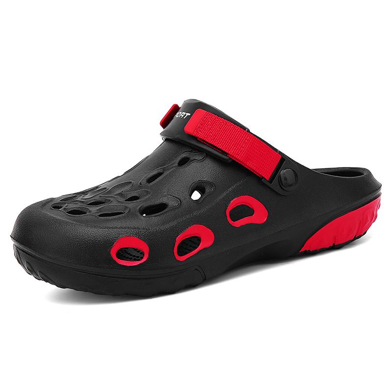 Fashion Men Clogs Slippers Fashion EVA Insole Men Slippers with Arch Support Waterproof Garden Shoes For Men Beach Shoes