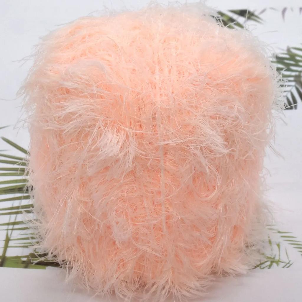 6 шт. 300 г/10,56 унц. Пряжа из норкового велюра Сверхмягкая плюшевая пряжа для вязания спицами и крючком Роскошная пряжа для рукоделия для пледов, шарфов Набор пушистой пряжи для рукоделияcx