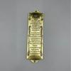 Wishing Talisman Post Holy Scroll Metal Door Talisman Pendant Peace Talisman Door Post Holy Scroll Belt Scroll