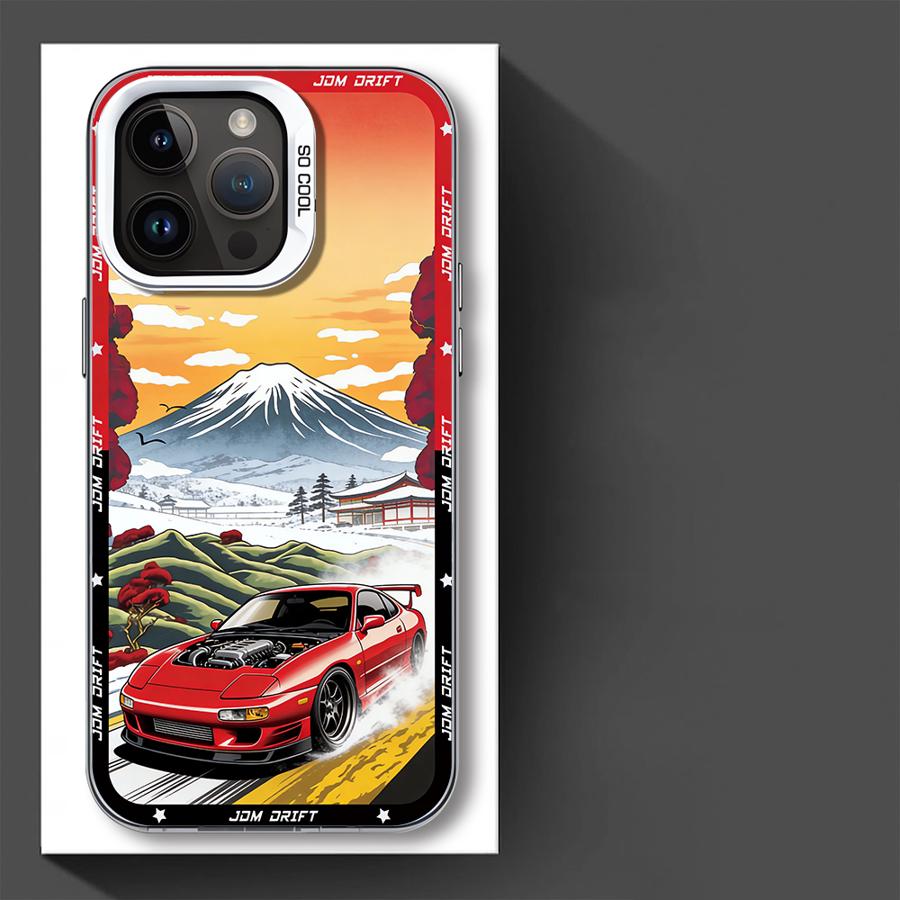 Спортивный чехол для телефона JDM для iPhone 17 Pro Max 16 12 Pro 13 Air 14 Plus 15 11