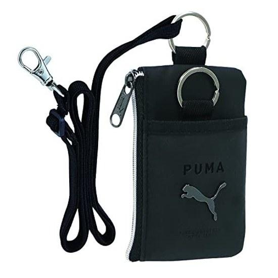 Кошелек Puma Polyester с отделением для монет и проездного, Черный