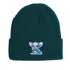 Fantastic Dog Print Knitted Cap Beanie, Animal Skullies Beanies Versatile Windproof Sporting Pompom Beanies Knitted Hat Beanie
