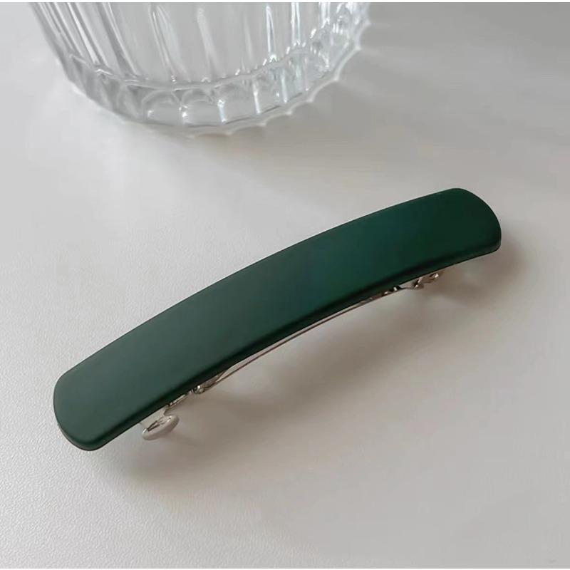 Матовая заколка для волос в корейском стиле для женщин и девушек - Простой и элегантный повседневный аксессуар