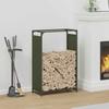 VidaXL Firewood Rack Olive Green 60x28x90 Cm, Fireplace Log Holder, Log Holder, Log Rack 864214