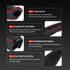 For Hyundai Leather Car Gears Handbrake Cover Hand Brake Cover Anti-Skid Auto Parking Brake NLINE I30 I20 Venue Tucson Kona IX35 NN1